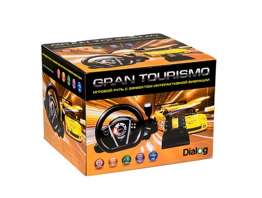 Руль Dialog GW-235VR GranTourismo